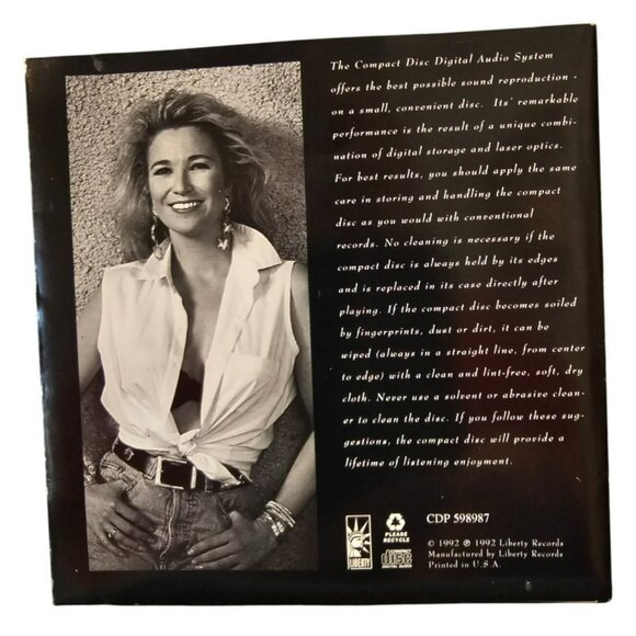Tanya Tucker "Cant Run From Yourself" 1992 Music CD Album  37439ccd - Picture 2 of 3